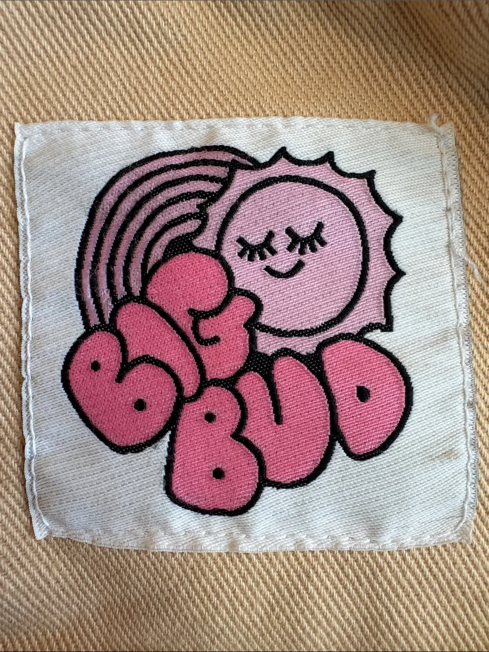 Big Bud Press Mini Canvas Backpack Light Pink/Cream